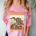 Ball Python Snake Introvert Ball Python Comfort Color Blast T-Shirt Clay Ball Python Snake Introvert Ball Python Comfort Color Blast T-Shirt Clay