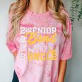 Band Senior Uncle Class Of 2026 Graduation Graduate Comfort Color Blast T-Shirt Clay