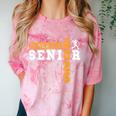 Baseball Senior Night Baseball Senior 2025 Graduation 11 Comfort Color Blast T-Shirt Clay