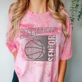 Basketball Senior For Boys &Girls Class 2025 Graduation Comfort Color Blast T-Shirt Clay