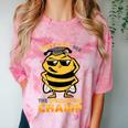 Bees They Call Me The Spelling Bee Champ Graduation Comfort Color Blast T-Shirt Clay