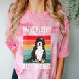 Bernedoodle Dog Introvert Bernedoodle Comfort Color Blast T-Shirt Clay Bernedoodle Dog Introvert Bernedoodle Comfort Color Blast T-Shirt Clay
