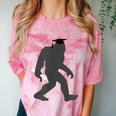 Bigfoot Graduate Shirt Cute Sasquatch Graduation Comfort Color Blast T-Shirt Clay