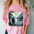 Bigfoot Sasquatch & Loch Ness Monster Introvert Bruh Comfort Color Blast T-Shirt Clay Bigfoot Sasquatch & Loch Ness Monster Introvert Bruh Comfort Color Blast T-Shirt Clay