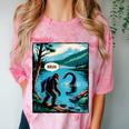 Bigfoot Sasquatch Loch Ness Monster Introvert Bruh Comfort Color Blast T-Shirt Clay Bigfoot Sasquatch Loch Ness Monster Introvert Bruh Comfort Color Blast T-Shirt Clay