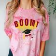 Boom Graduation Hat And Diploma For Proud Graduate Comfort Color Blast T-Shirt Clay