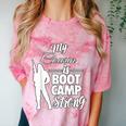 Boot Camp Graduation Military Cousin Support Tee Comfort Color Blast T-Shirt Clay
