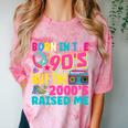 Born In The 90's But The 2000's Raised Me Y2K Nostalgia Comfort Color Blast T-Shirt Clay