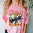 Buffering Glitched CD On Fire 2000s Nostalgia Comfort Color Blast T-Shirt Clay