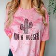 Cactus Not A Hugger Homebody Introvert Raglan Baseball Tee Comfort Color Blast T-Shirt Clay