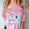 I Can't Go My Cat Said No Introvert Anxiety Cat Lover Comfort Color Blast T-Shirt Clay I Can't Go My Cat Said No Introvert Anxiety Cat Lover Comfort Color Blast T-Shirt Clay
