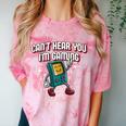 Cant Hear You Im Gaming Introvert Gamer Antisocial Comfort Color Blast T-Shirt Clay