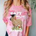 Capy Last Day Of School Capybara Graduation Quote Comfort Color Blast T-Shirt Clay