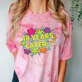 Cartoons Retro 18 Years Later Groovy Pop Art Nostalgia Premium Tri-Blend Comfort Color Blast T-Shirt Clay