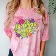 Cartoons Retro 18 Years Later Groovy Pop Art Nostalgia Comfort Color Blast T-Shirt Clay