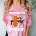 Cat Ignoring You Expert Level Orange Tabby Introvert Comfort Color Blast T-Shirt Clay Cat Ignoring You Expert Level Orange Tabby Introvert Comfort Color Blast T-Shirt Clay
