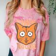 Cat Lover Antisocial Too Close Introvert People Hater Comfort Color Blast T-Shirt Clay