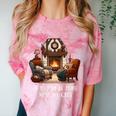 Cat Lover I'd Rather Be Home With My Cats Introvert Cozy Comfort Color Blast T-Shirt Clay