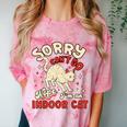 Cat Lover Sorry Cant Go Im An Indoor Introvert Cat Mom Comfort Color Blast T-Shirt Clay Cat Lover Sorry Cant Go Im An Indoor Introvert Cat Mom Comfort Color Blast T-Shirt Clay