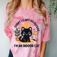Cat Shirt Introvert Sorry I Can’t Go I’m An Indoor Cat Comfort Color Blast T-Shirt Clay Cat Shirt Introvert Sorry I Can’t Go I’m An Indoor Cat Comfort Color Blast T-Shirt Clay