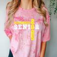 Cheerleading Senior Night Cheer Senior 2025 Graduation 11 Comfort Color Blast T-Shirt Clay