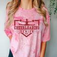 Cheerleading Senior Night Cheer Senior 2026 Graduation 69 Comfort Color Blast T-Shirt Clay