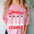 Chemistry Science Joke Graduated Cylinder Graduation T-Shirt Comfort Color Blast T-Shirt Clay