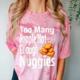 Chicken Nugget Saying Introvert Nuggie Foodie Food Comfort Color Blast T-Shirt Clay Chicken Nugget Saying Introvert Nuggie Foodie Food Comfort Color Blast T-Shirt Clay