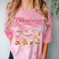 Childhood Nostalgia Good Memories Teddy Bear Ice Cream Comfort Color Blast T-Shirt Clay