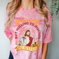 Christian Jesus Religious Sayings Catholic Introvert Comfort Color Blast T-Shirt Clay Christian Jesus Religious Sayings Catholic Introvert Comfort Color Blast T-Shirt Clay