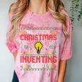 Christmas Inventing Team Inventing Introvert Xmas Comfort Color Blast T-Shirt Clay Christmas Inventing Team Inventing Introvert Xmas Comfort Color Blast T-Shirt Clay