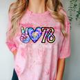 Class Of 1978 Shirt Tie Dye Senior Graduation Class Reunion Comfort Color Blast T-Shirt Clay