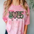 Class Of 1985 Shirt Leopard Senior Graduation Class Reunion Comfort Color Blast T-Shirt Clay