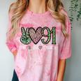 Class Of 1991 Shirt Leopard Senior Graduation Class Reunion Comfort Color Blast T-Shirt Clay