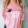 Class Of 2017 Senior Graduation Comfort Color Blast T-Shirt Clay