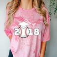 Class Of 2018 Baseball Senior Graduation Shirt Grad Comfort Color Blast T-Shirt Clay