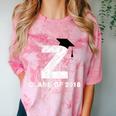 Class Of 2018 Last Name Letter Z Graduation Comfort Color Blast T-Shirt Clay
