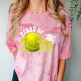 Class Of 2018 Shirts Graduation Senior Tennis Shirt Comfort Color Blast T-Shirt Clay