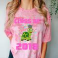 Class Of 2018 Turtle Shirt Graduation Kids Comfort Color Blast T-Shirt Clay