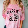 Class Of 2019-High School College University GRADUATION Comfort Color Blast T-Shirt Clay