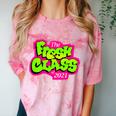 Class Of 2021 Senior Fresh 90's TV Style Grad For Graduation Comfort Color Blast T-Shirt Clay