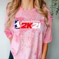 Class Of 2021 Senior Year Gamer Style Graduation For Grad Comfort Color Blast T-Shirt Clay