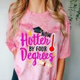 Class Of 2022 Four Degrees Hotter Graduation Day Master Grad Comfort Color Blast T-Shirt Clay