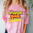 Class Of 2022 Senior 2000s Animated Movie Style Graduation Comfort Color Blast T-Shirt Clay