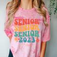 Class Of 2023 Senior 2023 Graduation Retro Seniors Comfort Color Blast T-Shirt Clay