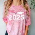 Class Of 2025 First Day Of School Kindergarten Graduation Comfort Color Blast T-Shirt Clay