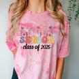 Class Of 2025 Senior 25 High School Graduation Comfort Color Blast T-Shirt Clay