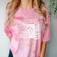 Class Of 2025 Volleyball Senior Class 25 Graduation Comfort Color Blast T-Shirt Clay