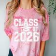 Class Of 2026 Graduation Senior School Pride Comfort Color Blast T-Shirt Clay