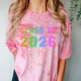 Class Of 2026 High School Graduation Date Graduate T Shirt Comfort Color Blast T-Shirt Clay